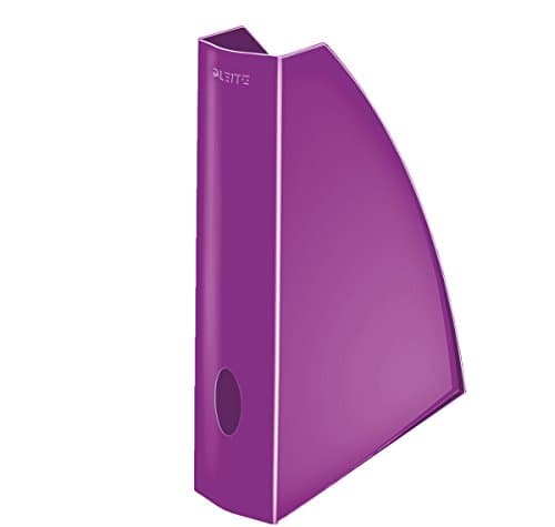 Image of Leitz Wow Magazine File Set of 6 Violet Métallisé
