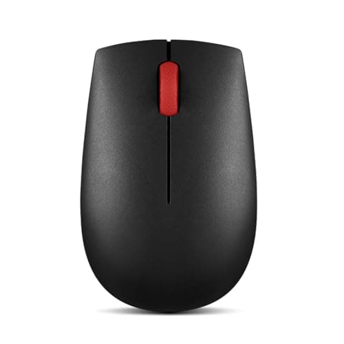 Image of Lenovo Essential mouse Wireless Optical Black 3 buttons 1000 DPI