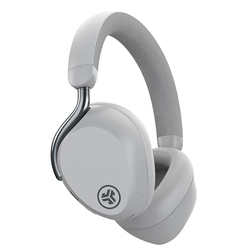 Image of JLab Epic Lux Lab Edition Active Noise Cancelling Headphones - Over Ear Wireless ANC Headphones with Microphone, 90+ H Playtime Foldable Bluetooth Earphones with Multipoint & Hi-Res Audio, Cloud White