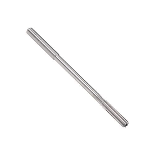 Image of sourcing map 4.3mm Chucking Reamer, HSS Cobalt M35 Lathe Machine Reamer D4 6 Straight Flutes, Round Shank Milling Cutting Tool, for Stainless Steel Alloy Copper Metal
