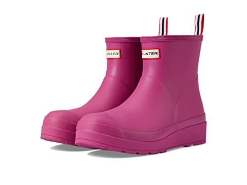 Image of Hunter Women's Original Play Short Boots, Prismatic Pink, 5 UK (WFS2020RMA-PRK)