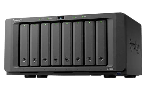 Image of Synology 8-Bay Expandable NAS Kit, DS1825+ AMD RyzenCPU with 8GB Memory, 2.5GbE Standard Users, Domestic Authorized Reseller, Field Lake, Phone Support, DiskStation
