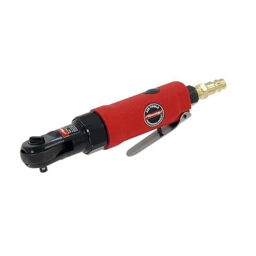 Image of Neilsen CT1082 1/4-Inch Drive Air Ratchet Wrench – 20 ft-lb Torque, 280 RPM, Compact Pneumatic Tool for Automotive Repairs – Heavy-Duty and Efficient Design
