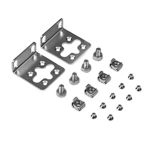 Image of PhyinLan Rack Mount Kit 17.3'' Rack Ears for HP ProCurve/Aruba/OfficeConnect/HPE HP-4S (5064-2085) (5069-6535)