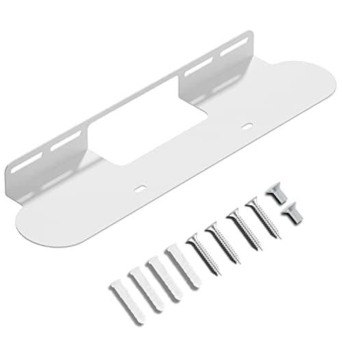 Image of Dinghosen Soundbar Wall Mount for Sonos Beam Wall Mount Bracket Compatible with Sonos Beam Gen 1 Gen 2 Mount, White