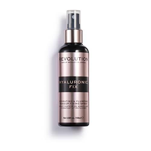 Image of Makeup Revolution Hyaluronic Acid Fixing Spray, Set Makeup All-Day, Hydrated & Healthy Skin, 100 ml