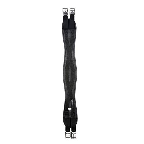 Image of Kincade Anti-Chafe Shaped Elastic Girth Black 95cm/38