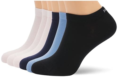 Image of HUGO Women's 6p As Uni Cc W 10246518 01 Ankle_Socks, 961Open Miscellaneous, 39-42