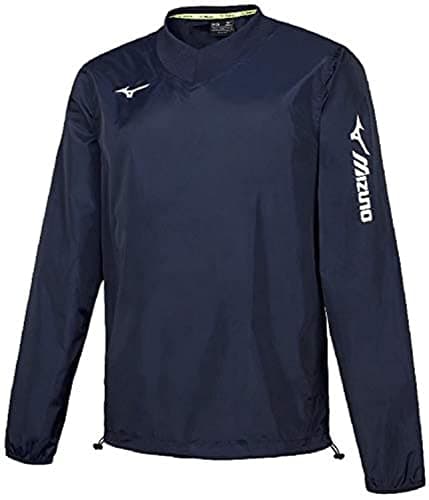 Image of Mizuno Sendai Trad Rain Jacket Unisex Adult Navy