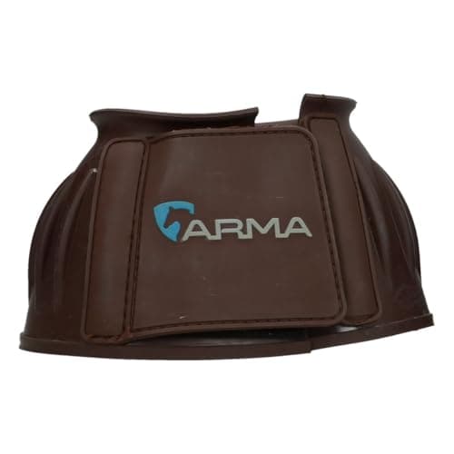 Image of Shires ARMA Touch & Close Over-Reach Boots Large Brown