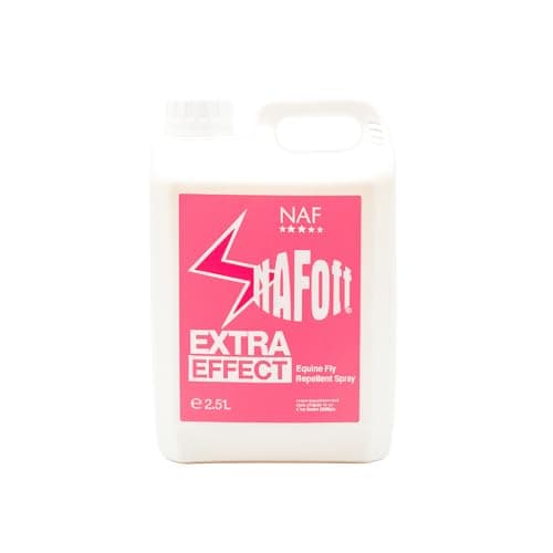 Image of NAF Off Extra Effect Fly Spray Refill 2.5L – Natural Insect Repellent for Horses – Effective Against Flies, Midges & Biting Insects – With Citronella – Long-Lasting Summer Protection