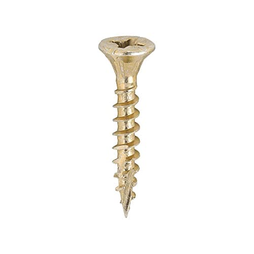 Image of TIMCO C2 Strong-Fix Multi-Purpose Premium Countersunk Gold Woodscrews - 4.0 x 25 - Box of 200