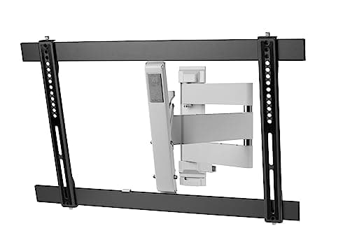Image of One For All TV Wall Bracket Mount Screen size 32-90 Inch For All types of TVs (LED LCD Plasma) 20° Tilt 180° Swivel Max Weight 40kgs VESA 100x100 to 600x400 WM6651, black/white