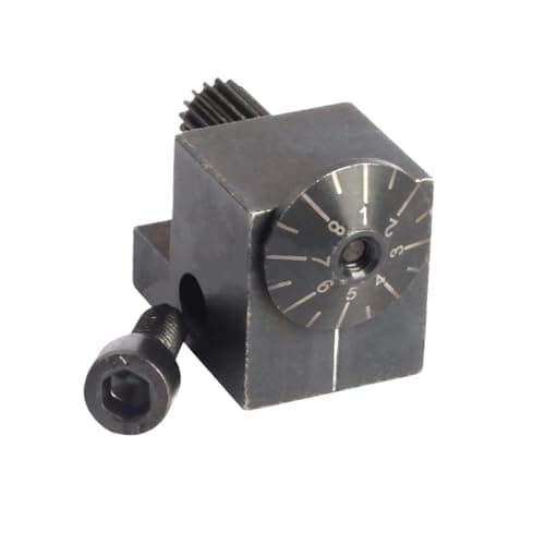 Image of Metric Thread Dial Indicator, Metal Tangent Line Chasing for Lathe Machine