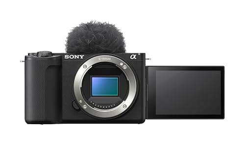 Image of Sony Alpha ZVE10 II - APS-C Interchangeable Lens Mirrorless Content Creators’ Camera - Black - Body Only