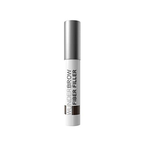 Image of WUNDERBROW FIBER FILLER Makeup Eyebrow Powder Brunette Easy Eye Brow Shaper Long Lasting Transferproof