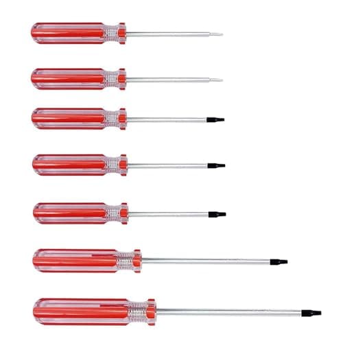 Image of Fongmore 7 Pcs Triangle Head Magnetic Screwdrivers Set 1.4mm 1.8mm 2.0mm 2.3mm 2.7mm 3.0mm 4.2mm Triangle Screws Driver Tool Kit For Fixing Electronic Toys Battery Disassemble
