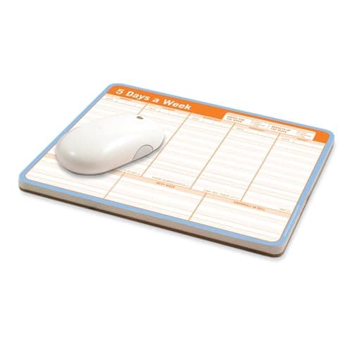 Image of Knock Knock Mousepad: 5 Days a Week,9.5 x 8-inches