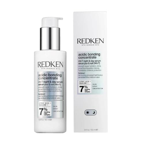 Image of Redken Acidic Bonding Concentrate 24/7 Night and Day Hair Serum, Repairs & Strengthens, Bond Repair For Damaged Hair 100ml