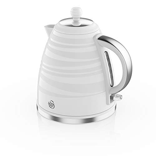 Image of Swan, SK31050WN, Symphony 1.7 Litre Jug Kettle with 360 Degree Rotational Base, 3000 Watts, White