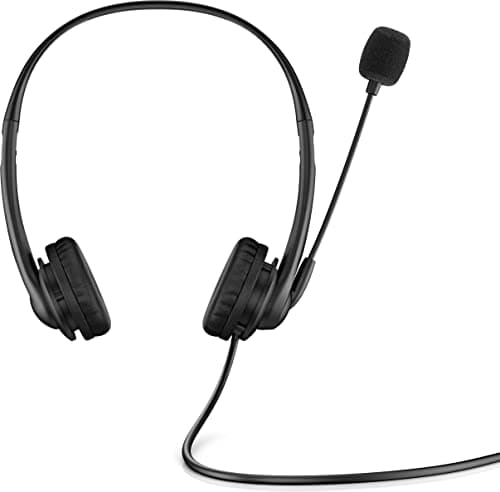 Image of HP Stereo Headset G2 (USB Type A) | 1.8 m Cable Length | 95 g | Black