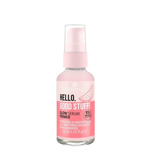 Image of essence HELLO, GOOD STUFF! GLOW SERUM PRIMER, moisturizing/hydrating, smoothing, caring, shiny, luminous (30ml)