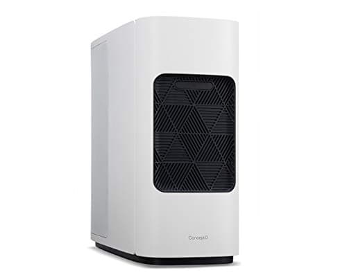 Image of acer ConceptD 700 Creator PC - (Intel Xeon E-2224G, 32GB RAM, 1TB SSD and 1TB HDD, Nvidia Quadro P2200, Windows 10 Pro, White)