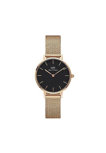 Image of Daniel Wellington Ladies Rose Gold Petite Melrose Watch DW00100217