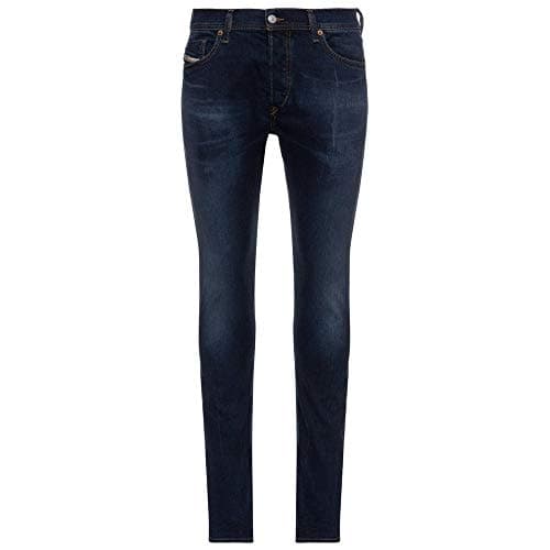Image of Diesel Tepphar-X Mens Jeans Dark Blue 30W 34L Blue