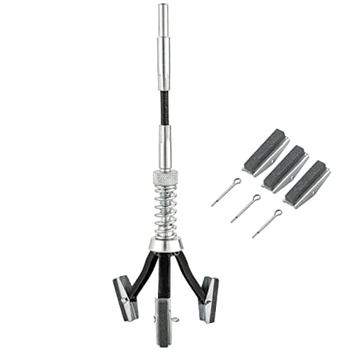Image of DASBET Engine Brake Cylinder Hone | Engine Cylinder Hone Tool for Grinding Holes Adjustable Deglazer 1" to 2-1/2" Diameter with Extra 3-Piece 1-1/8'' Long Stones 220 Grit (1-1/8")