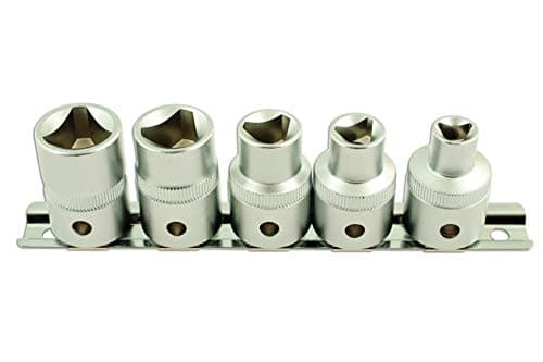 Image of Laser 5683 Triangular Socket Set 1/2"D 5pc