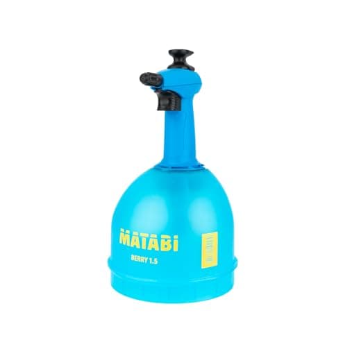 Image of Matabi - Portable Pressure Sprayer For Plants, Garden and Cleaning - 1L - Adjustable Nozzle - Translucent Tank - Ergonomic Design - Ideal for Indoors and Outdoors - Berry 1.5 - Made in Europe