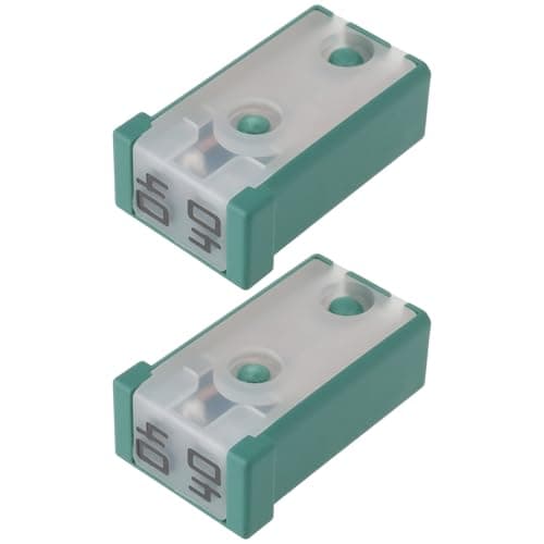 Image of The Lord of the Tools 2PCS 40 AMP 32 Volt Female Fuse Green Replacement Part 5218979 Compatible with Ford Fiesta Compatible with Edge