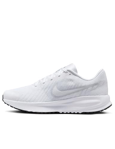 Image of Nike Men's Run Defy Running Shoes, White/Pure Platinum/Black, 10
