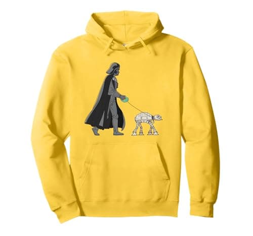 Image of Star Wars Darth Vader the Dog Walker Meme Pullover Hoodie