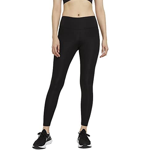 Image of Nike CZ9240-010 W NK EPIC FAST TGHT Leggings womens black/(reflective silv) S