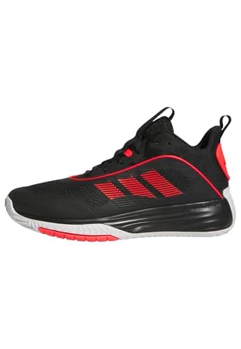 Image of adidas Men's OWNTHEGAME 3.0 Shoes, core Black/Lucid red/FTWR White, 8 UK