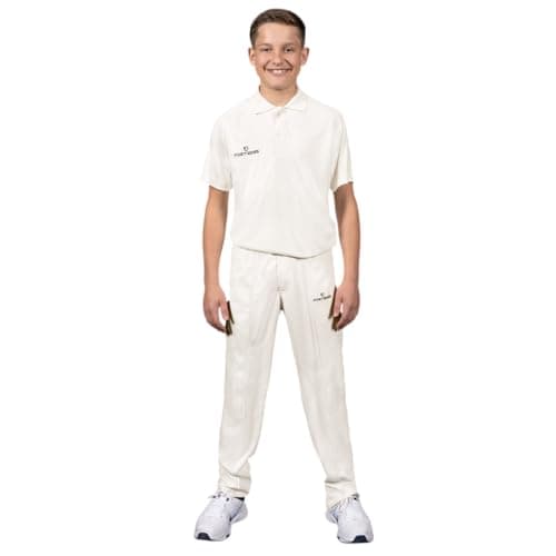 Image of FORTRESS Junior Cricket Shirts [Boys & Girls] (Short Sleeve, 11-12 Years)