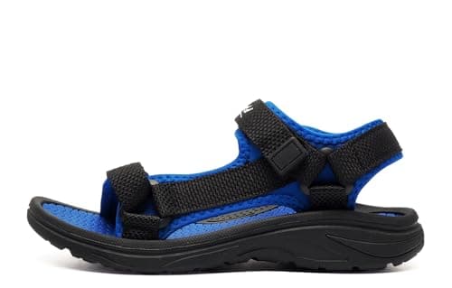 Image of Cotswold Bodiam Recycled Sandal Unisex Kids Black/Navy Size 11