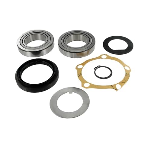 Image of SKF Wheel Bearing Kit With Shaft Seal VKBA 3420 Rear Axle Position Outer Diameter 77.8 mm Height 111 mm Length 111 mm Width 84 mm - OE Quality