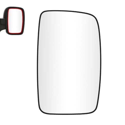 Image of SENZEAL Wing Mirror Glass Heated Driver Side for Citroen Dispatch Peugeot Expert Fiat Scudo 2007-2016 Toyota Proace 2013-2016 (Right)