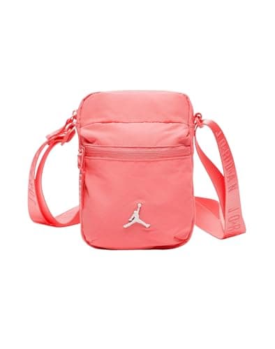 Image of Nike Air Jordan Airborne crossbody Festival Bag, Pink Salt, One Size, Crossbody Bag