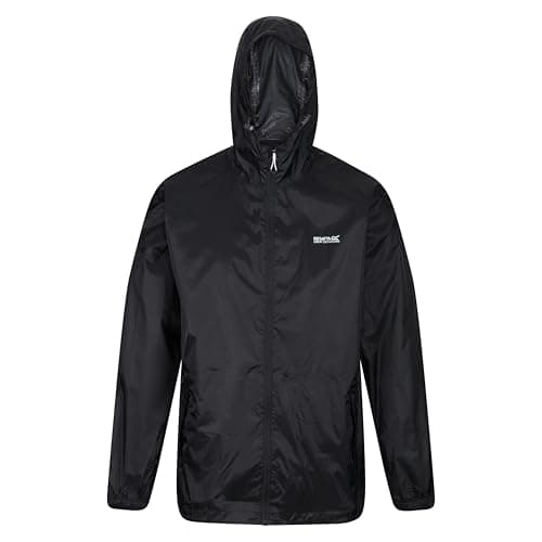 Image of Regatta Mens Pack It Jacket, Waterproof, Breathable & Lightweight - Perfect for Outdoors, Rain, Walking, Hiking & Camping, S