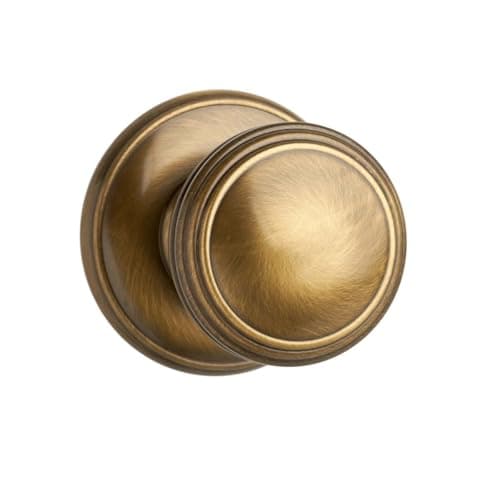 Image of Designer Levers Manor Mortice Door Knob - Antique Brass - Pair