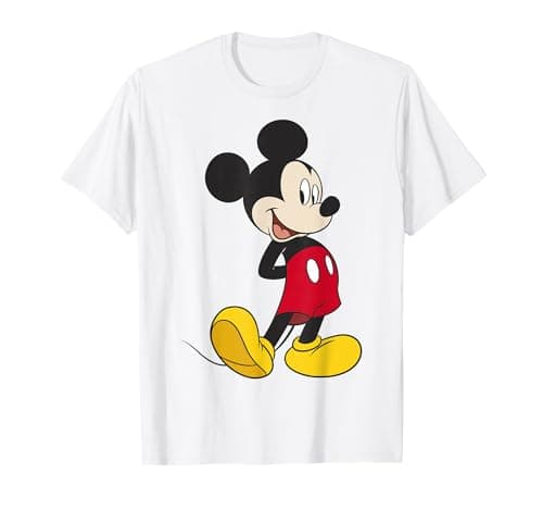 Image of Disney Mickey Mouse Smiling Pose T-Shirt