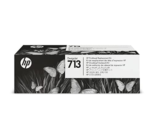 Image of HP 713 3ED58A Original DesignJet Printhead Replacement Kit DesignJet T200, T600 and Studio Series Large Format Plotter Printers, Compatible 712 Cartridges Black, Cyan, Magenta, Yellow