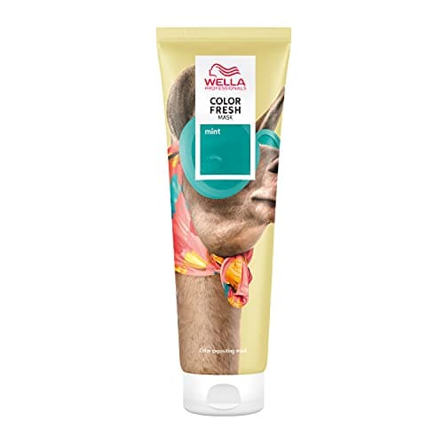 Image of Wella Professional Color Fresh Mask | Temporary Color Refresh Treatment |Semi-Permanent Hair Dye | Wash Out Colour |150ml | Mint