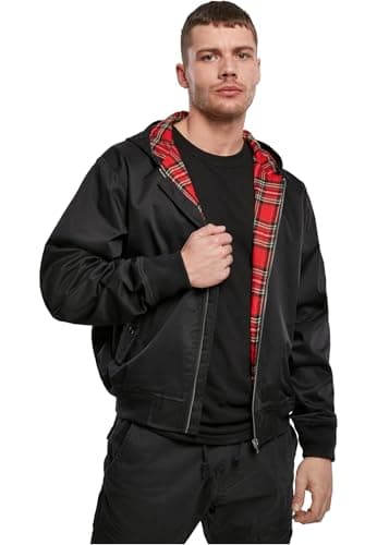 Image of Brandit Lord Canterbury Hooded Jacket, color: black, size: 4XL