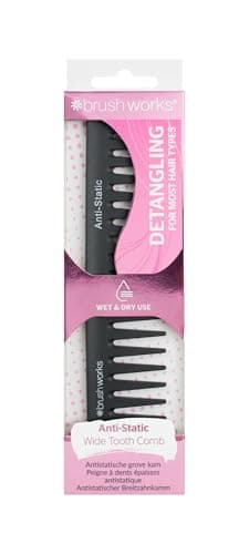 Image of Brushworks Anti-Static Wide Tooth Comb