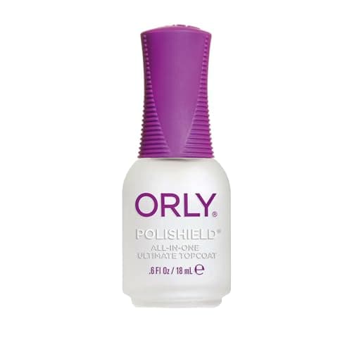 Image of ORLY Polishield All-In-One Topcoat 18ml, quick dry and long lasting for high shine manicure